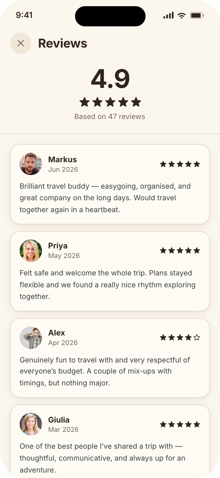 Reviews